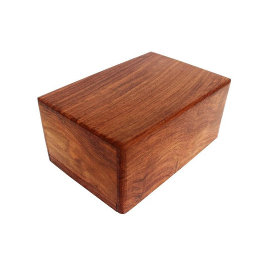 Box for ashes -dark wood medium