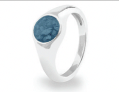 Unisex Pride Memorial Ashes Ring