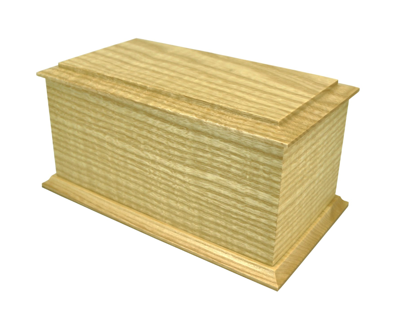 23cm Ash Solid Wood Casket for Pet Ashes