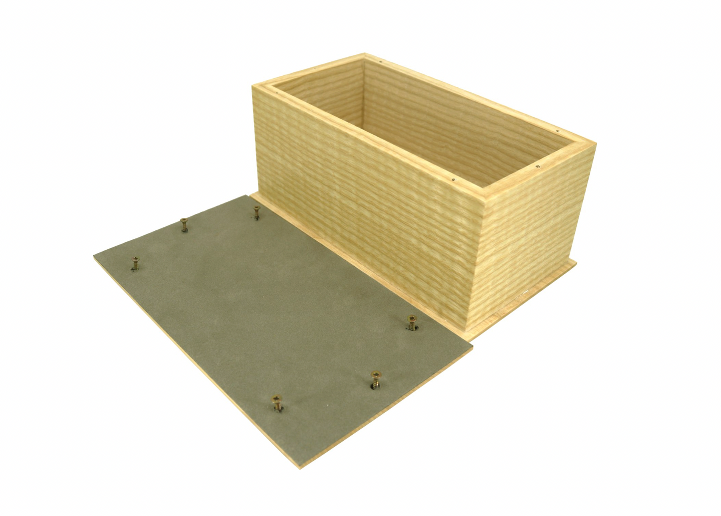 23cm Ash Solid Wood Casket for Pet Ashes