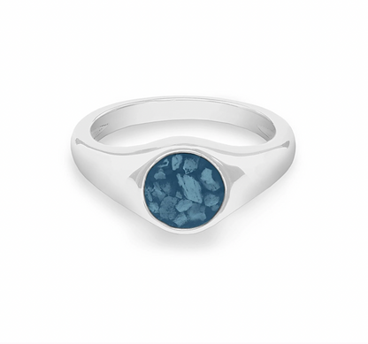 Unisex Pride Memorial Ashes Ring