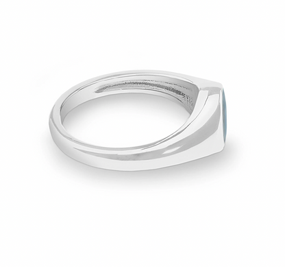 Unisex Pride Memorial Ashes Ring