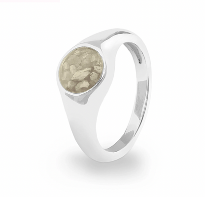 Unisex Pride Memorial Ashes Ring