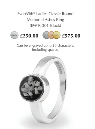 Ever With Jewellery With Ashes Range