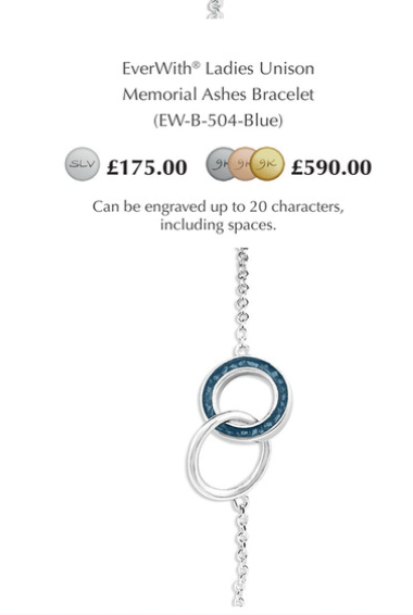 Ever With Jewellery With Ashes Range