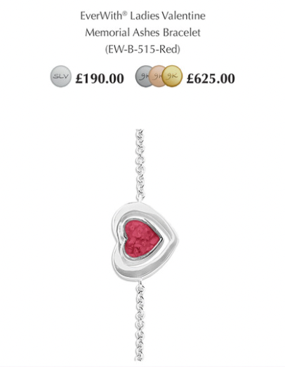 Ever With Jewellery With Ashes Range