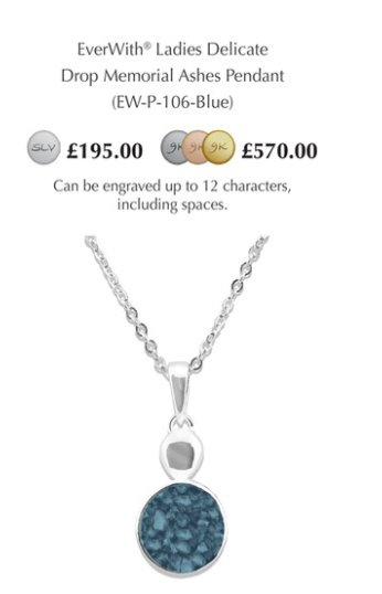 Ever With Jewellery With Ashes Range